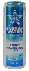 Blueberry Pomegranate Acai Flavoured Sparking Energy Water